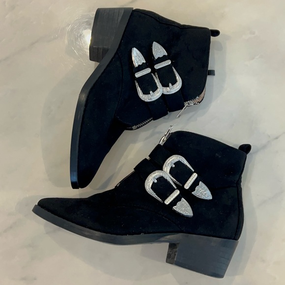 Nasty Gal, Women’s, Put Your West Foot Forward, Buckle Boot. - Picture 8 of 12